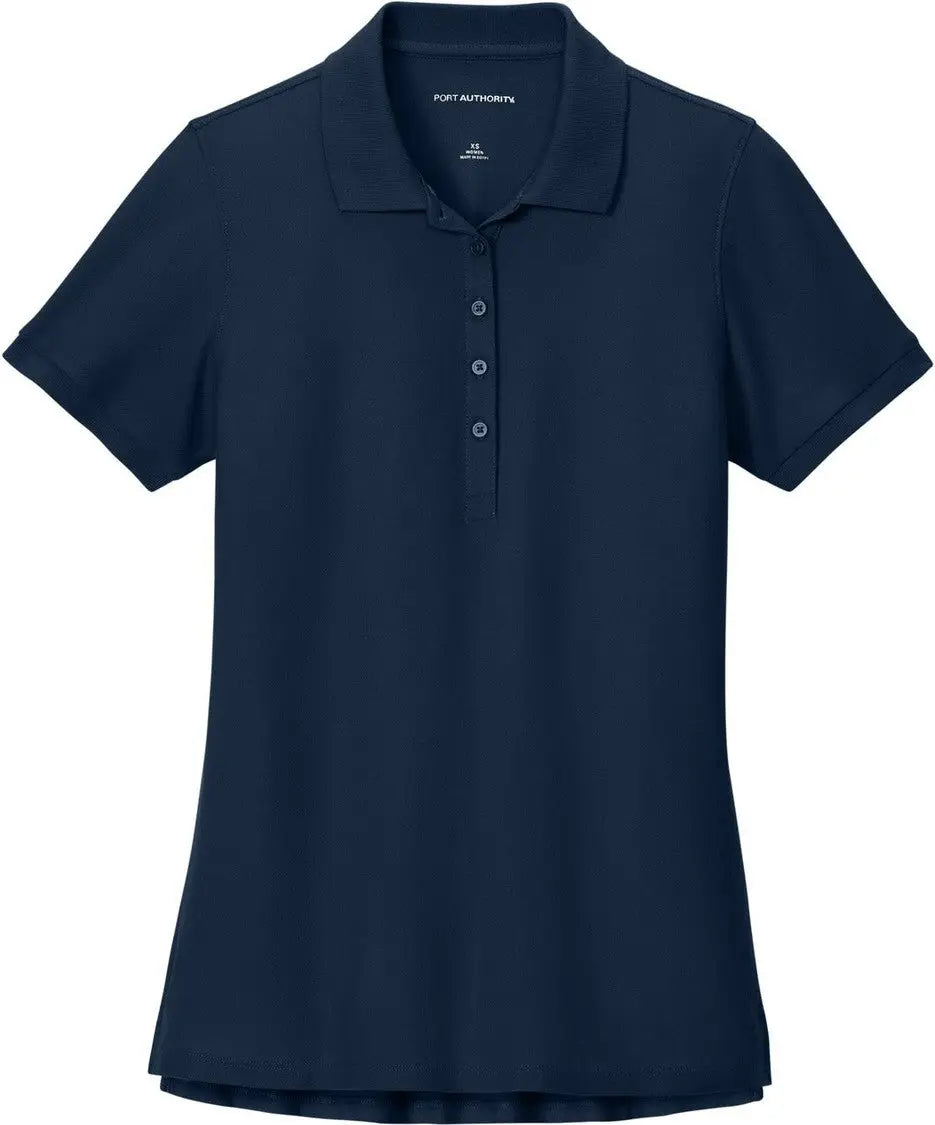 Port Authority Lk200 Women’s Wearever Signature Pique Polo - River Blue Navy