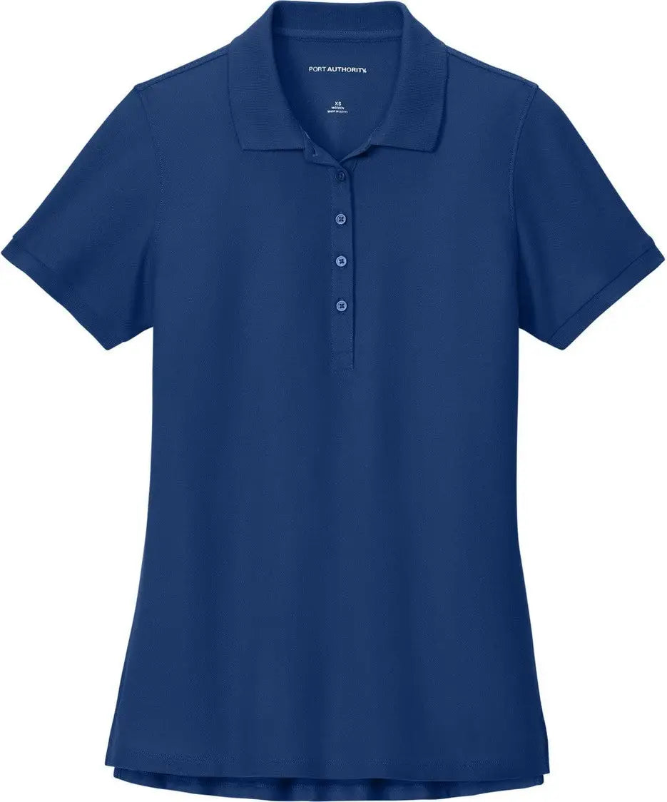Port Authority Lk200 Women’s Wearever Signature Pique Polo - Royal