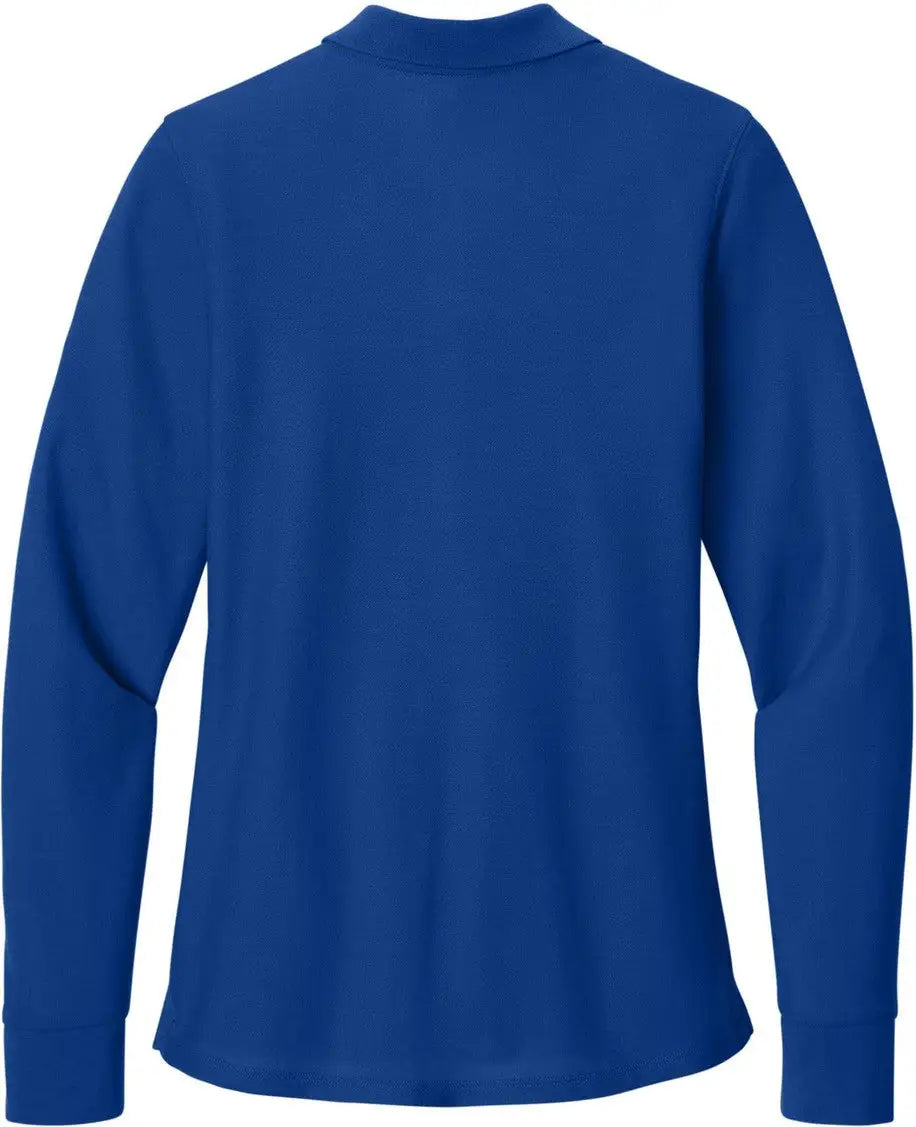 Port Authority Lk200ls Women’s Wearever Signature Pique Long Sleeve Polo - True Royal