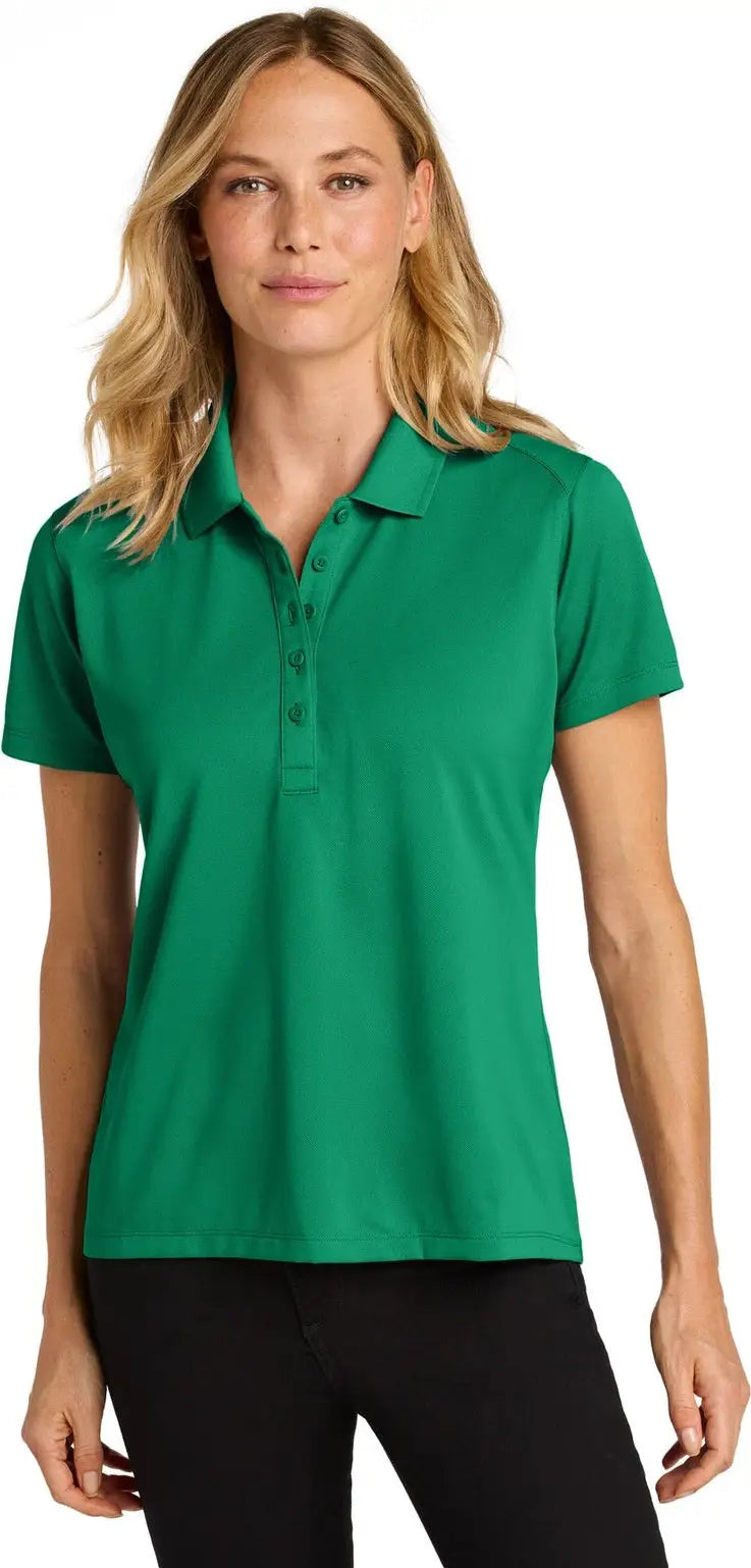 Port Authority Lk240 Women’s Wearever Performance Pique Polo - Bright Kelly Green - Ladies Xs