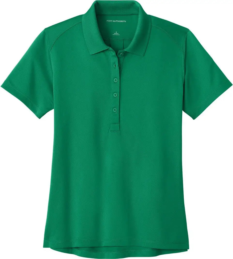 Port Authority Lk240 Women’s Wearever Performance Pique Polo - Bright Kelly Green