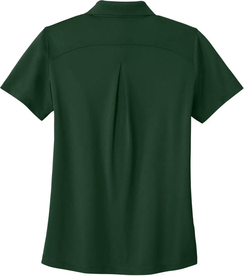 Port Authority Lk240 Women’s Wearever Performance Pique Polo - Deep Forest Green