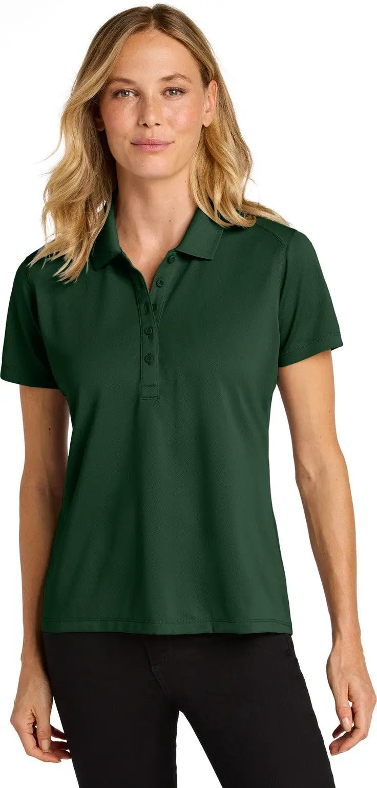 Port Authority Lk240 Women’s Wearever Performance Pique Polo - Deep Forest Green - Ladies Xs