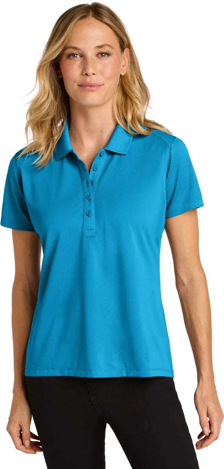 Port Authority Lk240 Women’s Wearever Performance Pique Polo - Parcel Blue - Ladies Xs