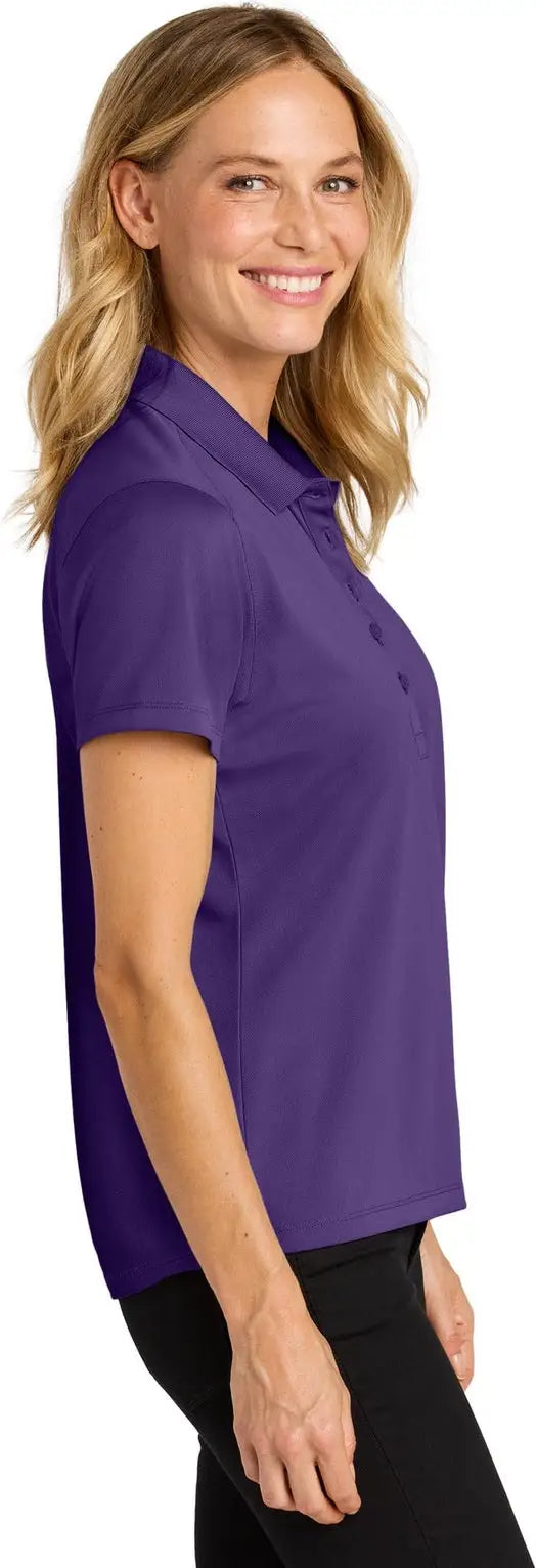 Port Authority Lk240 Women’s Wearever Performance Pique Polo - Prism Purple