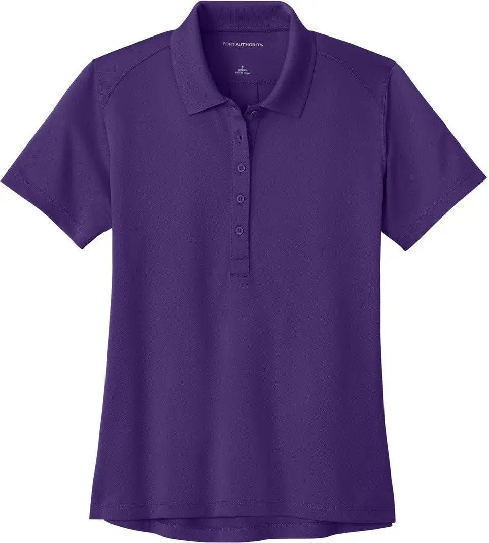 Port Authority Lk240 Women’s Wearever Performance Pique Polo - Prism Purple