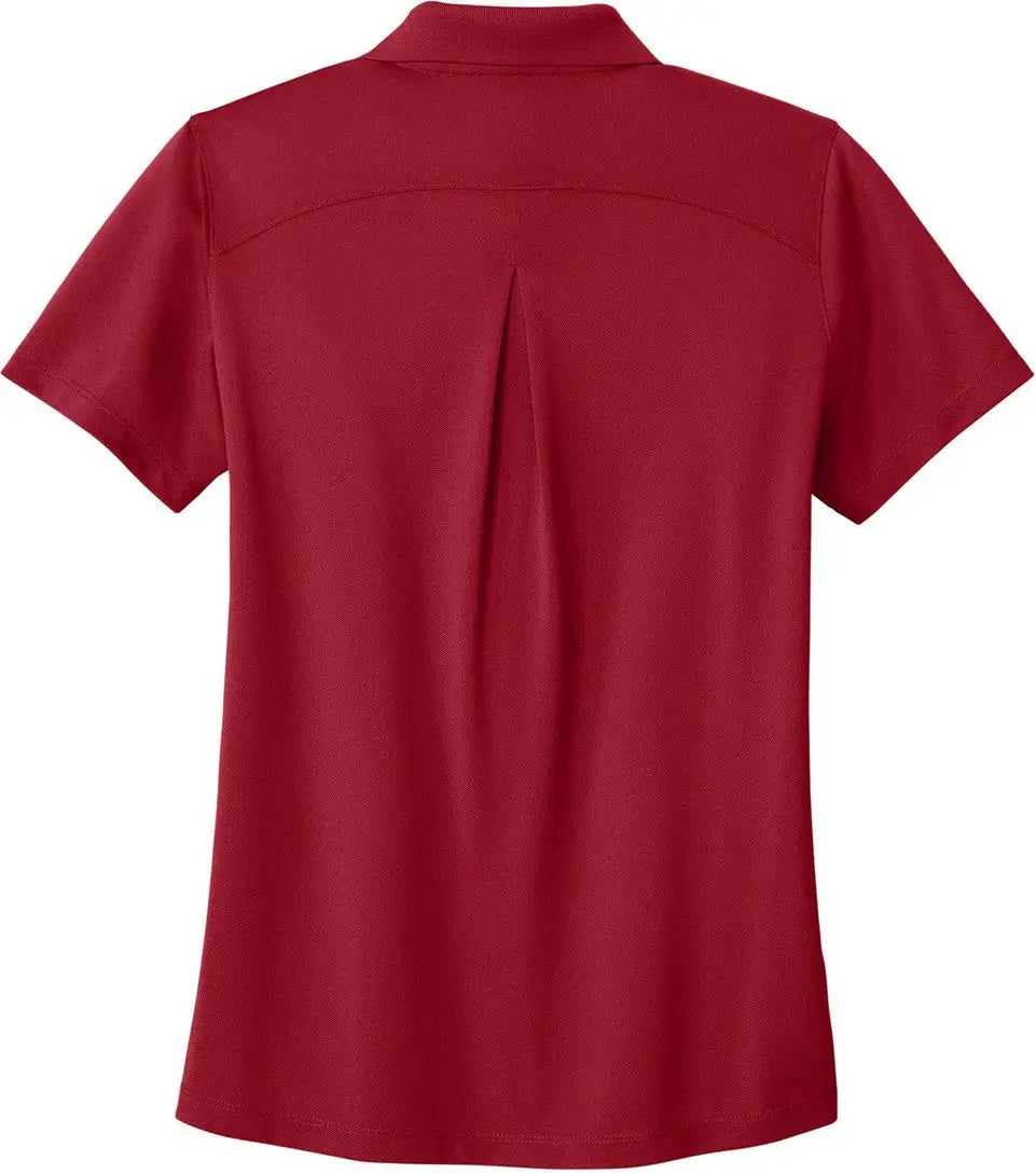 Port Authority Lk240 Women’s Wearever Performance Pique Polo - Rich Red