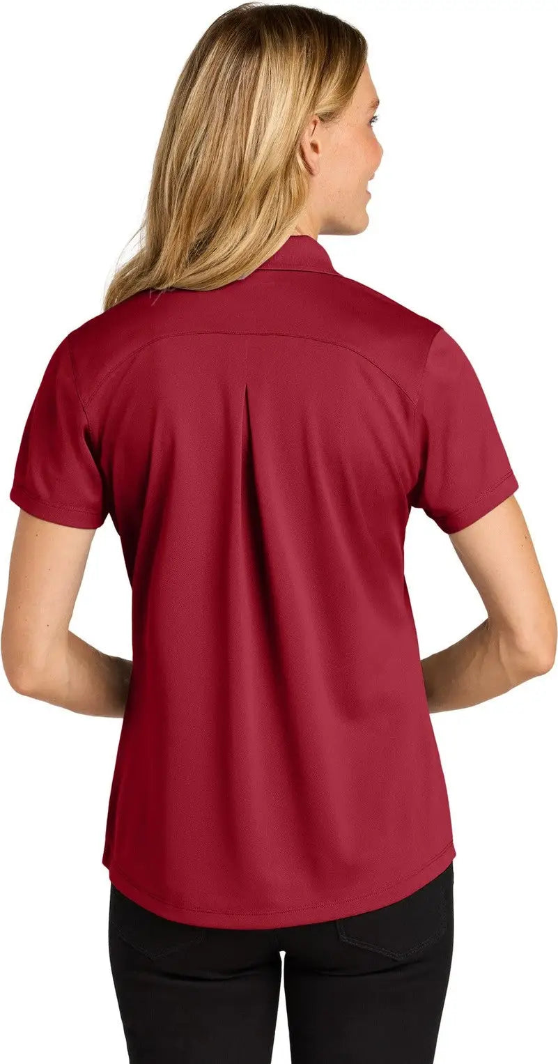 Port Authority Lk240 Women’s Wearever Performance Pique Polo - Rich Red