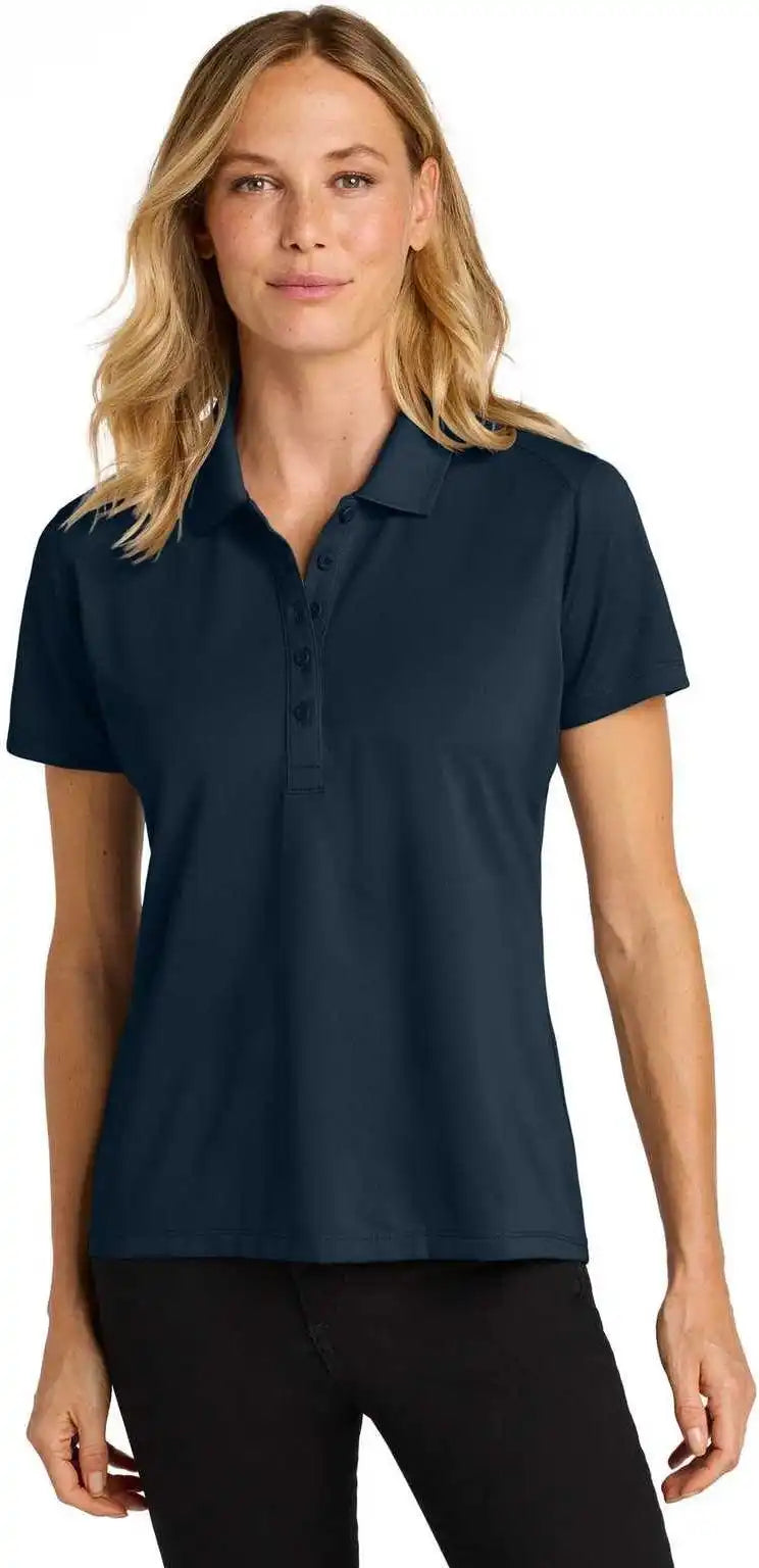 Port Authority Lk240 Women’s Wearever Performance Pique Polo River Blue Navy