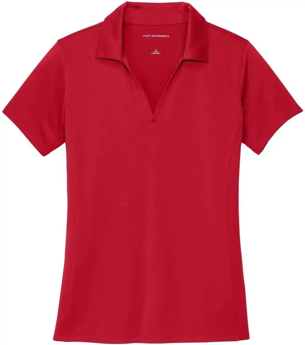 Port Authority Lk398 Ladies Performance Staff Polo Engine Red