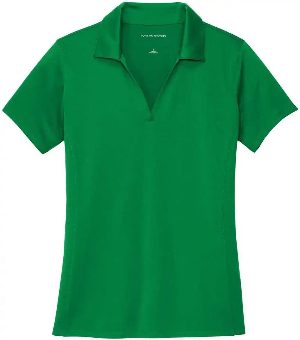 Port Authority Lk398 Ladies Performance Staff Polo Spring Green