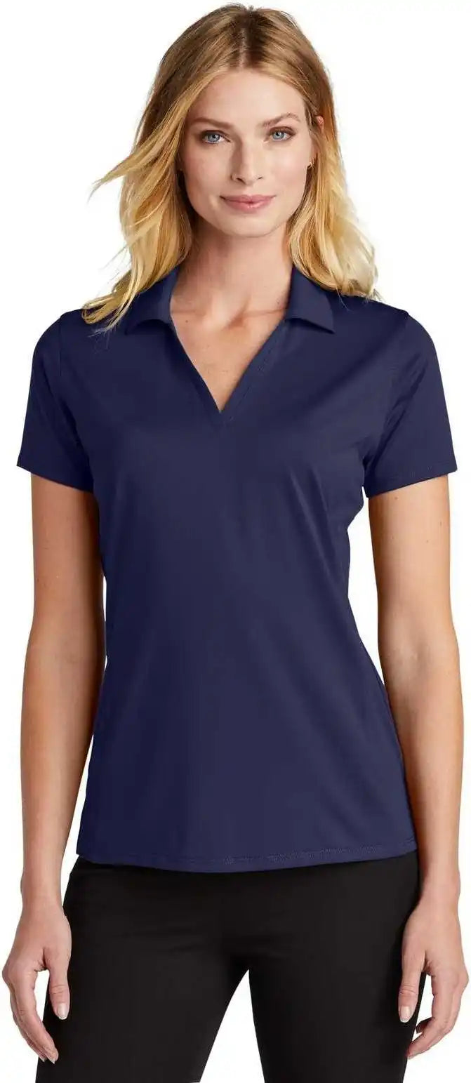 Port Authority Lk398 Ladies Performance Staff Polo True Navy