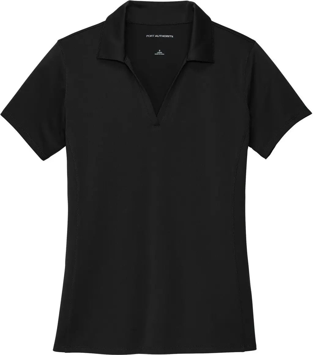Port Authority Lk398 Women’s Performance Staff Polo - Black