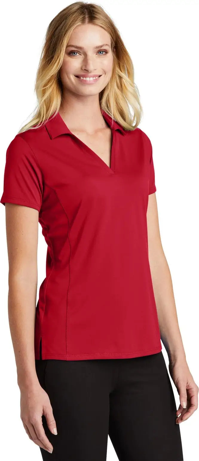 Port Authority Lk398 Women’s Performance Staff Polo - Engine Red