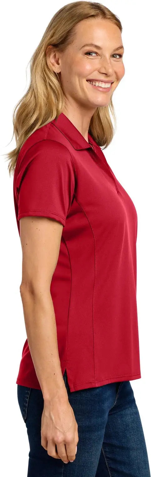 Port Authority Lk398 Women’s Performance Staff Polo - Engine Red