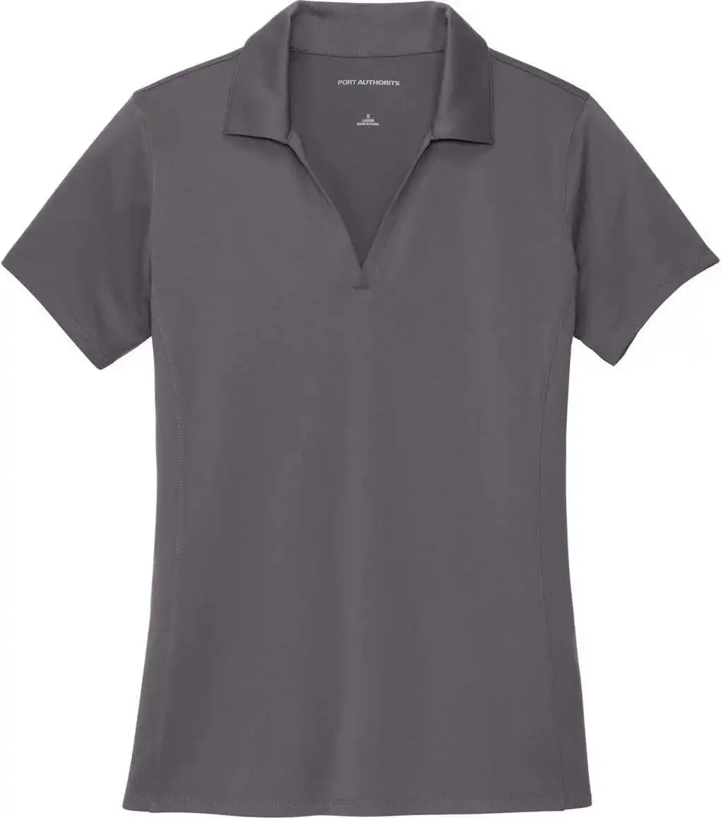 Port Authority Lk398 Women’s Performance Staff Polo - Graphite