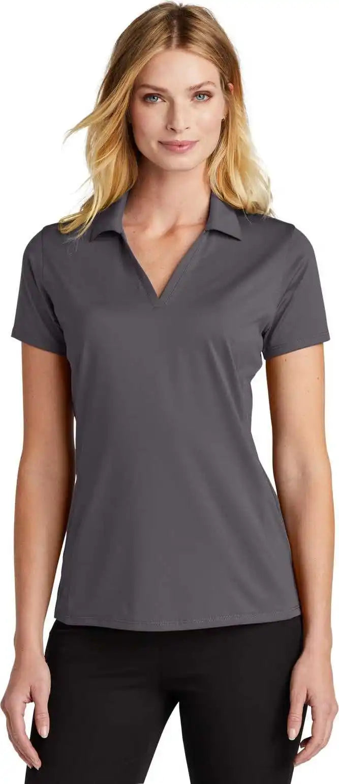 Port Authority Lk398 Women’s Performance Staff Polo - Graphite