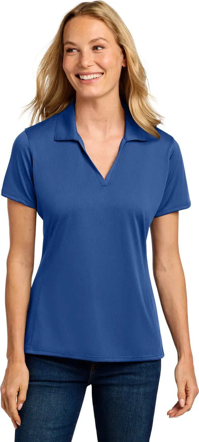 Port Authority Lk398 Women’s Performance Staff Polo - True Blue - Ladies Xs