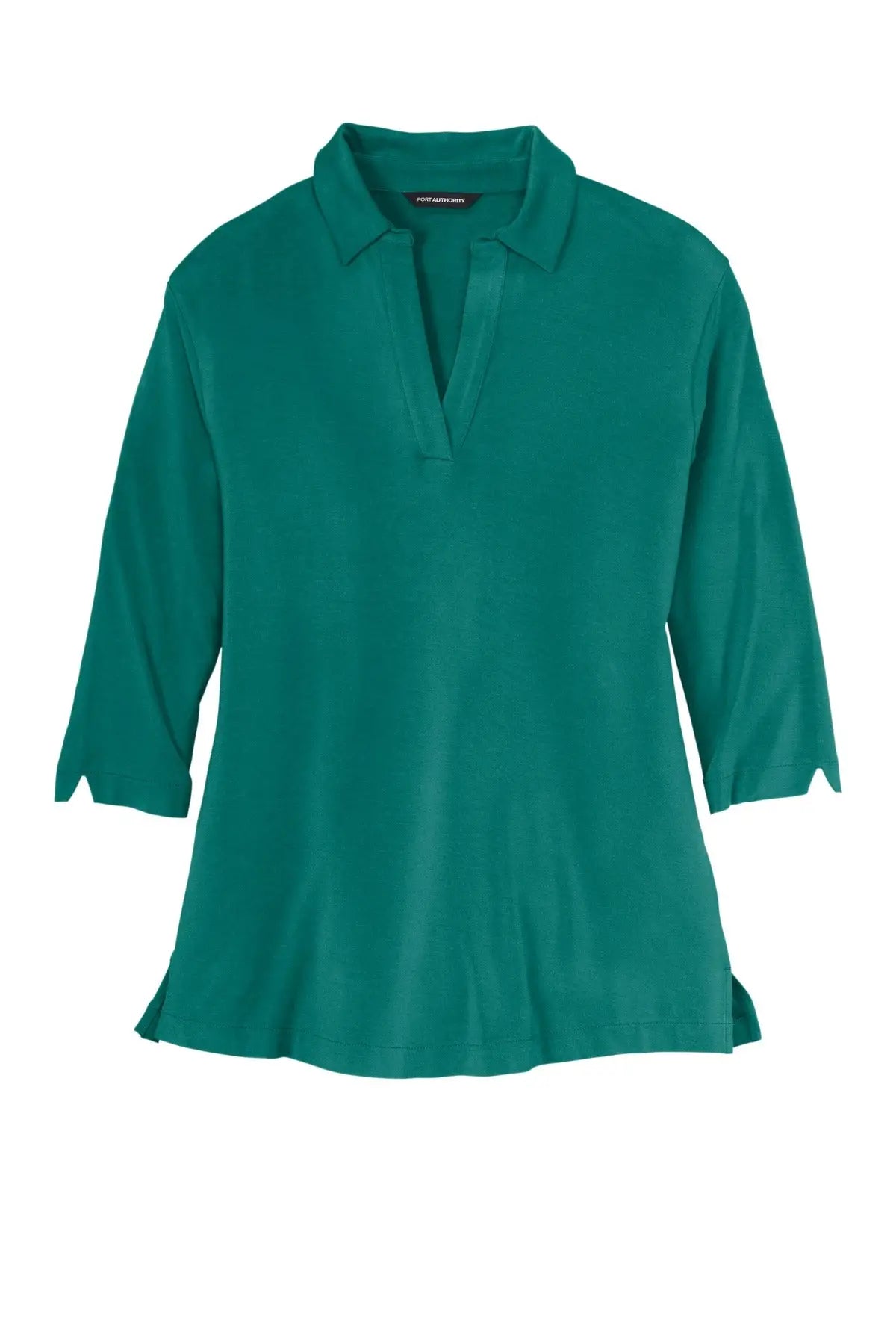 Port Authority Lk5601 Women’s Luxe Knit Tunic - Teal Green
