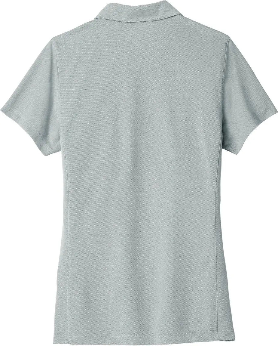 Port Authority Lk582 Women’s Poly Oxford Pique Polo - Gusty Gray