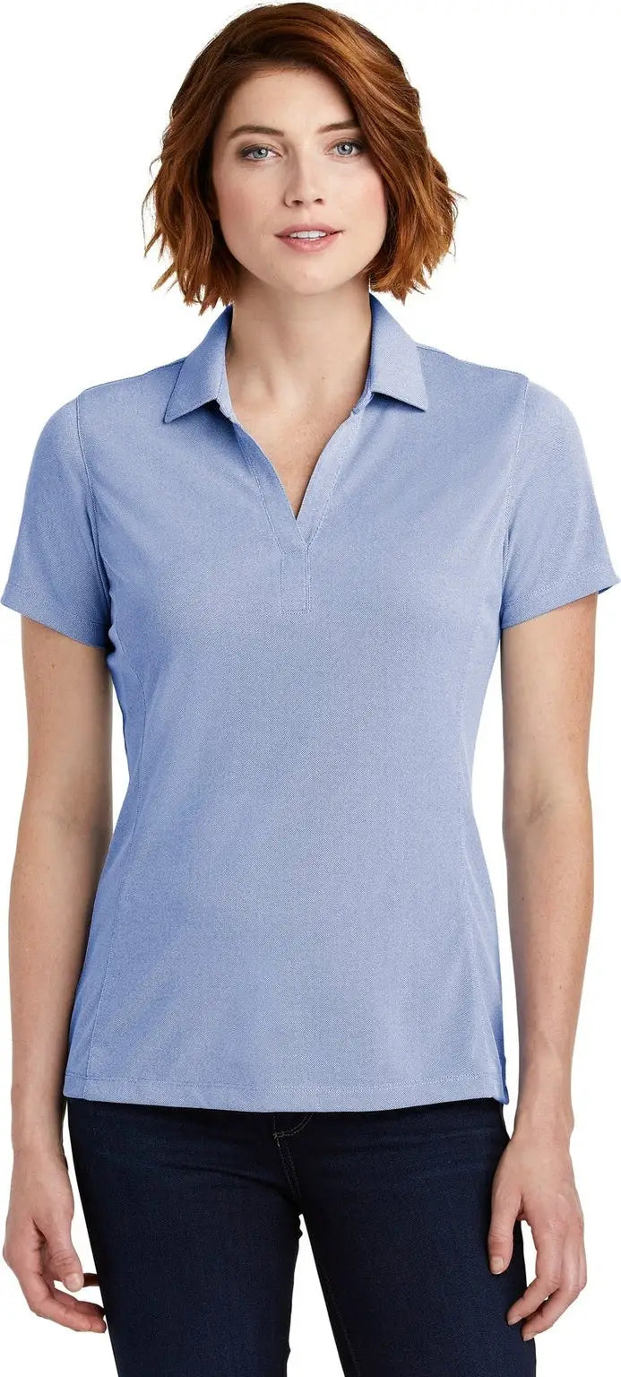 Port Authority Lk582 Women’s Poly Oxford Pique Polo - True Royal - Ladies Xs