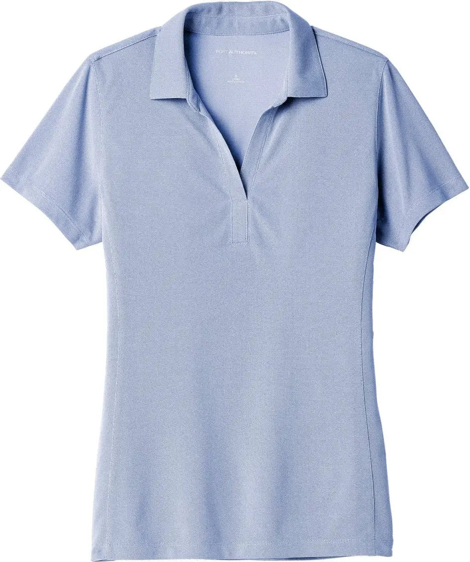Port Authority Lk582 Women’s Poly Oxford Pique Polo - True Royal