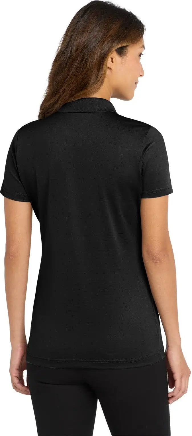 Port Authority Lk587 Women’s Eclipse Stretch Polo - Deep Black