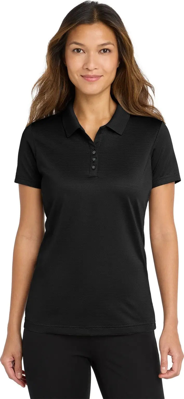 Port Authority Lk587 Women’s Eclipse Stretch Polo - Deep Black - Ladies Xs