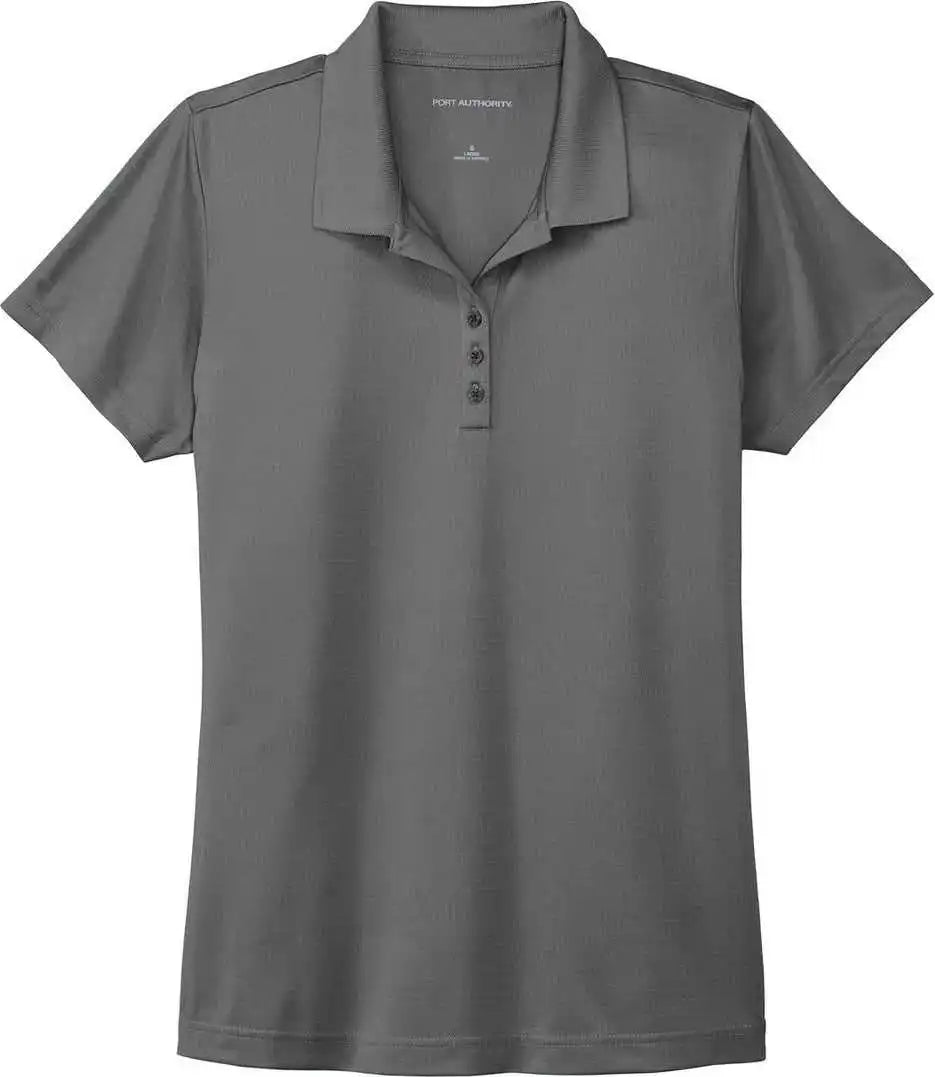 Port Authority Lk587 Women’s Eclipse Stretch Polo - Shadow Grey