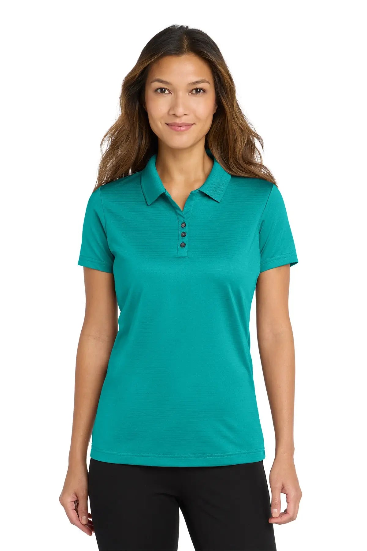 Port Authority Lk587 Women’s Eclipse Stretch Polo - Tropic Blue - Ladies Xs