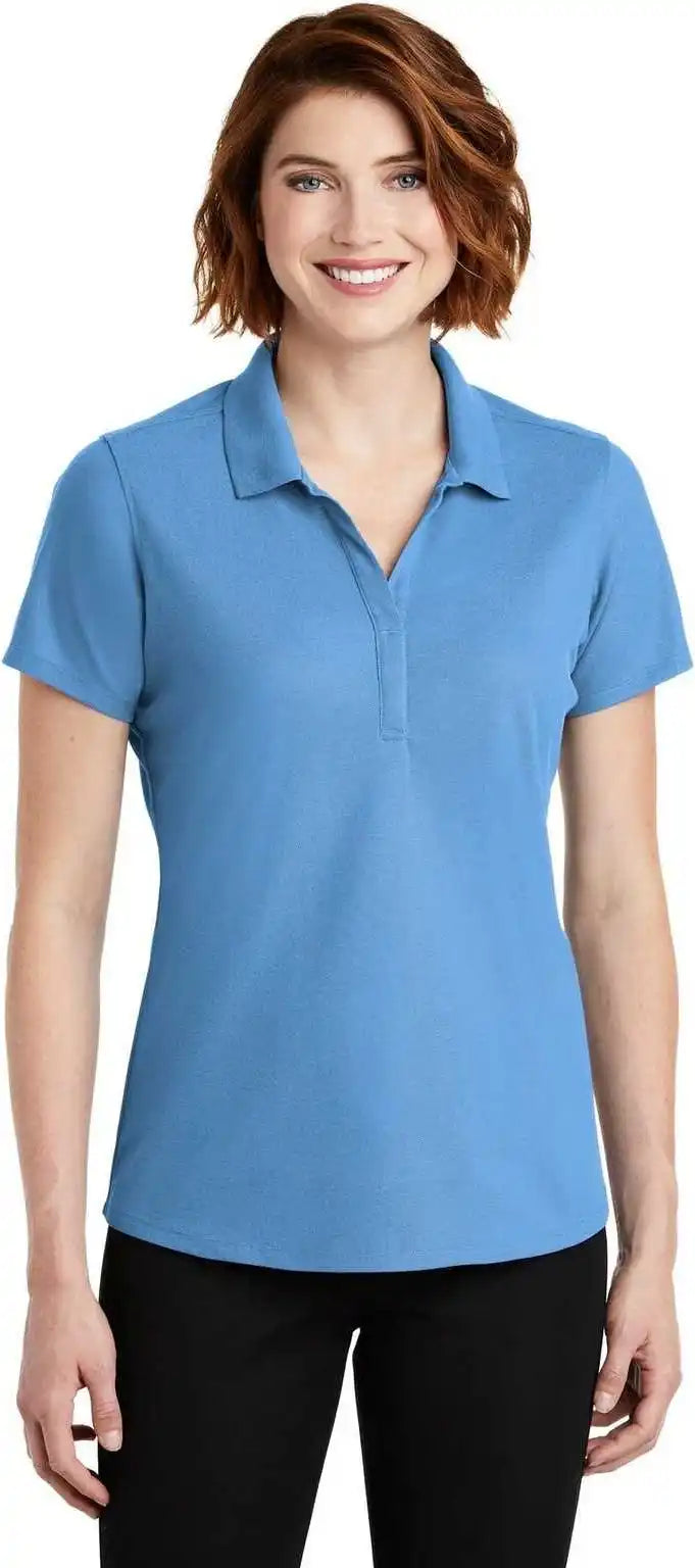 Port Authority Lk600 Ladies Ezperformance Pique Polo - Carolina Blue