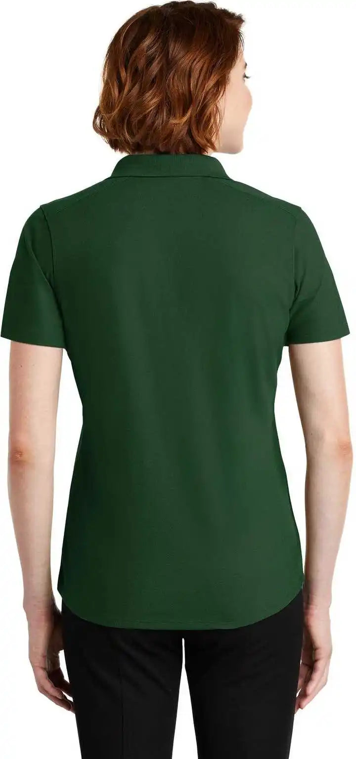 Port Authority Lk600 Ladies Ezperformance Pique Polo - Deep Forest Green