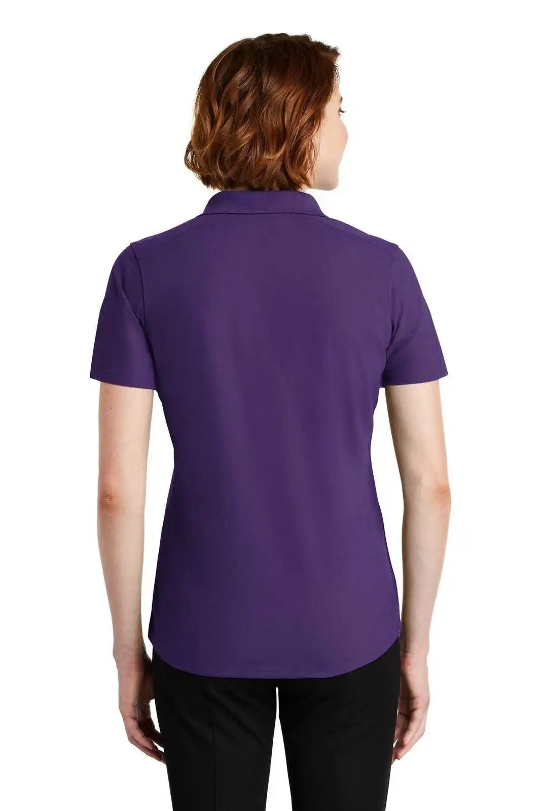 Port Authority Lk600 Ladies Ezperformance Pique Polo Majestic Purple