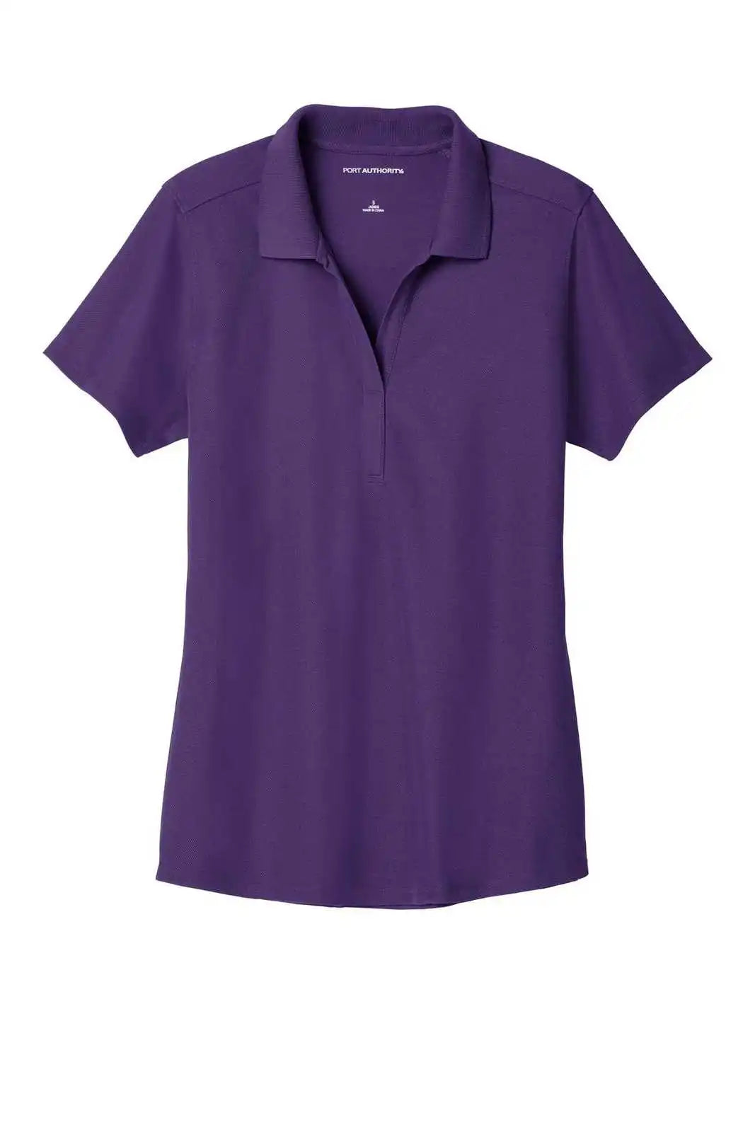 Port Authority Lk600 Ladies Ezperformance Pique Polo Majestic Purple