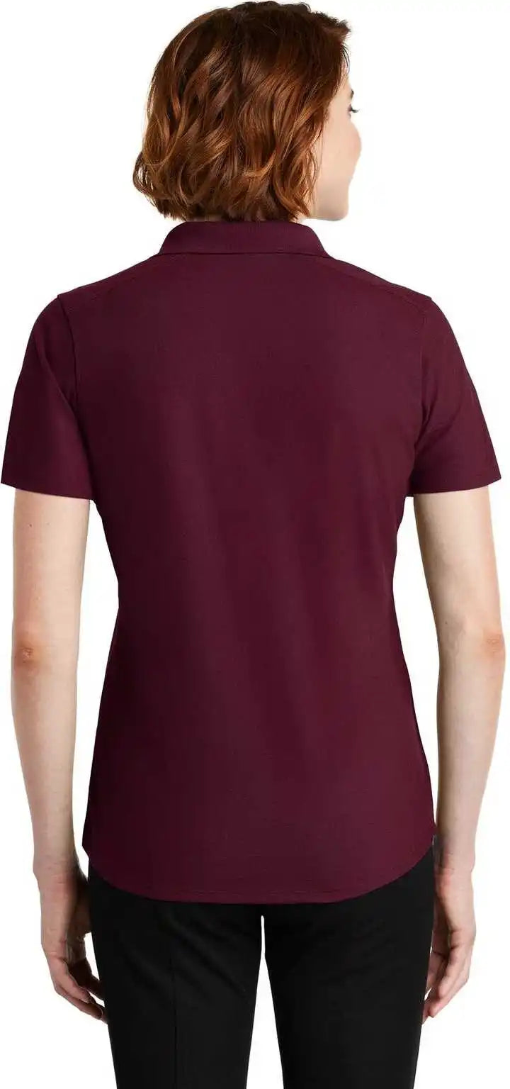 Port Authority Lk600 Ladies Ezperformance Pique Polo - Maroon