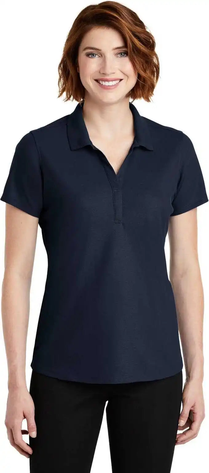 Port Authority Lk600 Ladies Ezperformance Pique Polo Navy