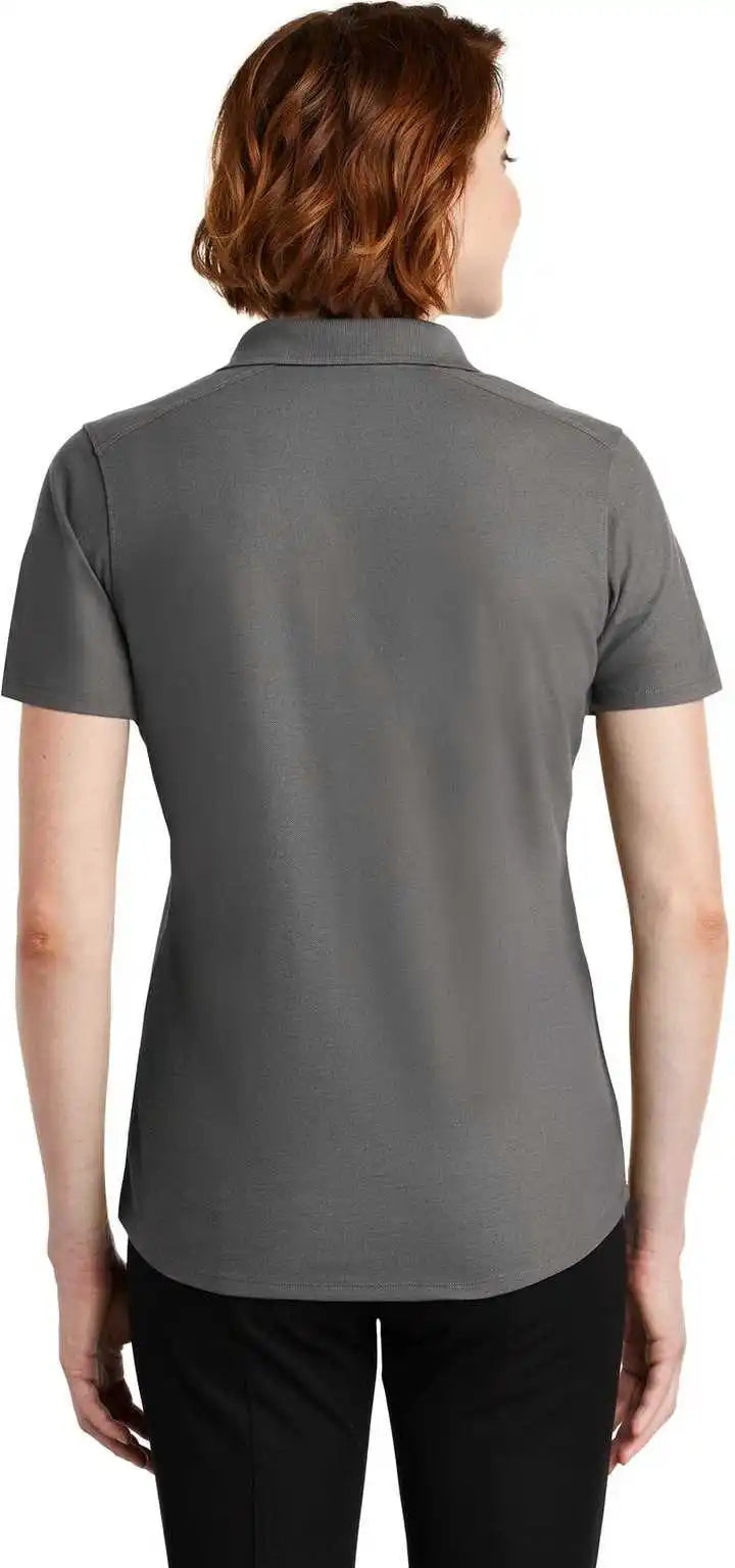 Port Authority Lk600 Ladies Ezperformance Pique Polo Sterling Gray