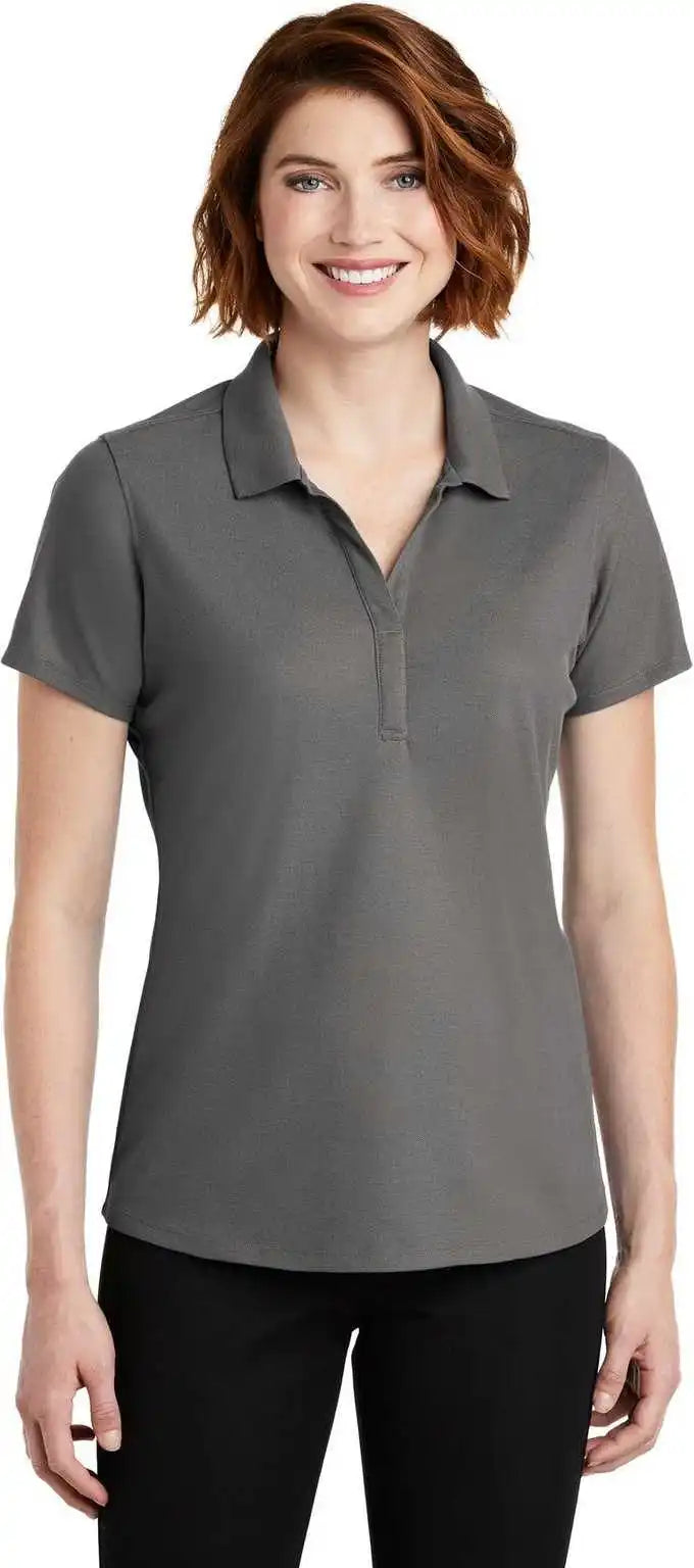 Port Authority Lk600 Ladies Ezperformance Pique Polo Sterling Gray