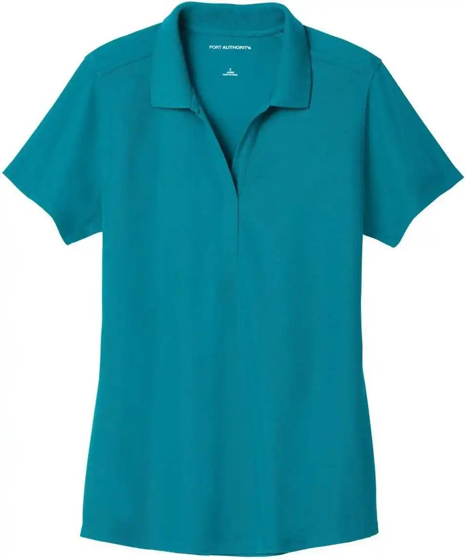 Port Authority Lk600 Ladies Ezperformance Pique Polo - Teal