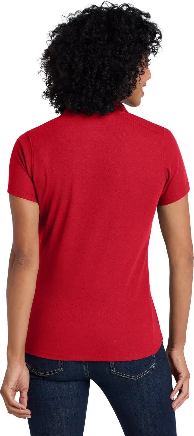 Port Authority Lk600 Women’s Ezperformance Pique Polo - Apple Red