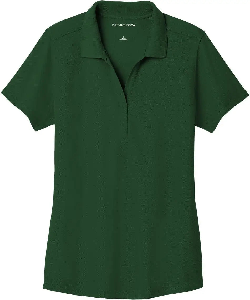 Port Authority Lk600 Women’s Ezperformance Pique Polo - Deep Forest Green