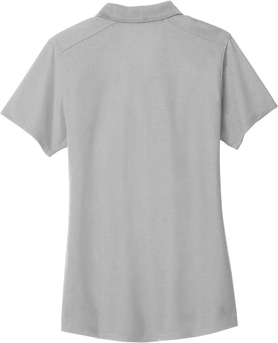 Port Authority Lk600 Women’s Ezperformance Pique Polo - Gusty Gray