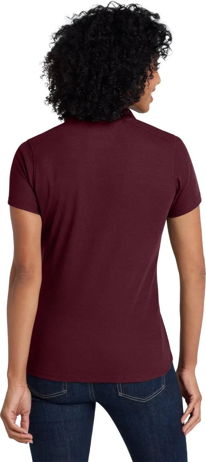 Port Authority Lk600 Women’s Ezperformance Pique Polo - Maroon