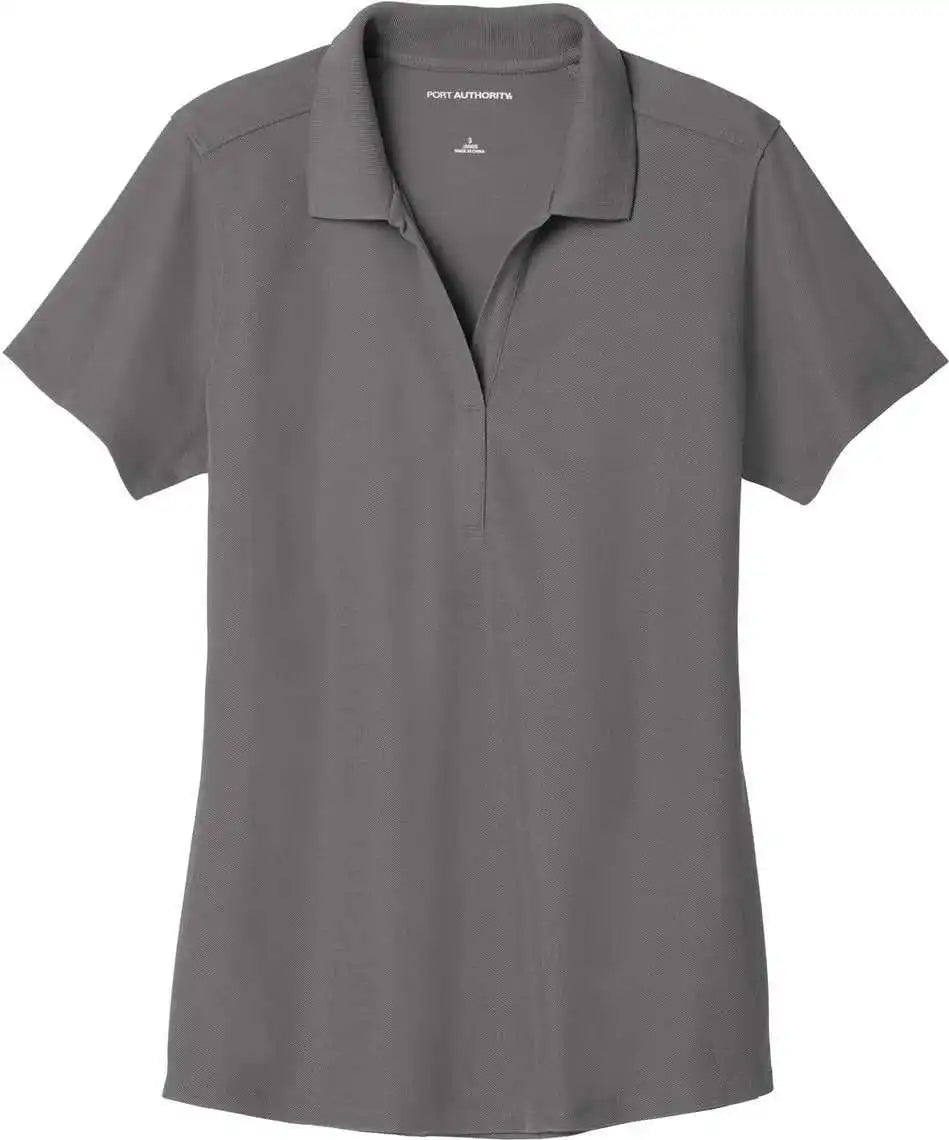 Port Authority Lk600 Women’s Ezperformance Pique Polo - Sterling Grey