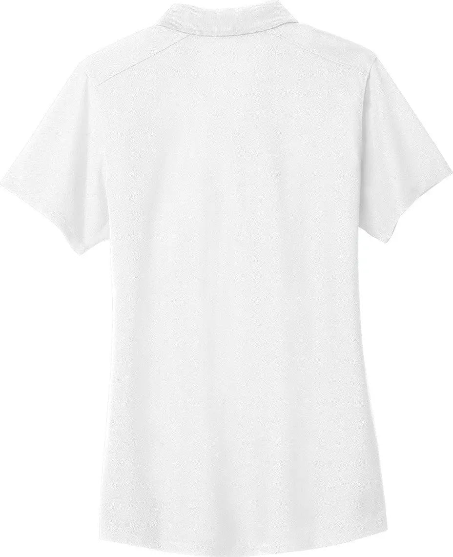 Port Authority Lk600 Women’s Ezperformance Pique Polo - White