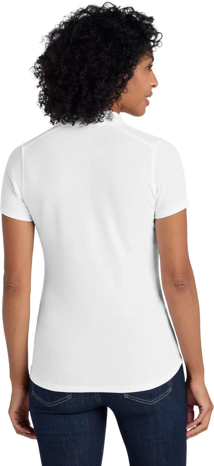 Port Authority Lk600 Women’s Ezperformance Pique Polo - White