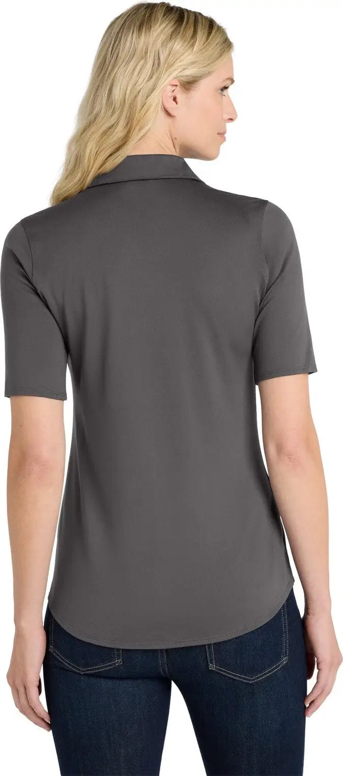 Port Authority Lk682 Women’s City Stretch Top - Graphite