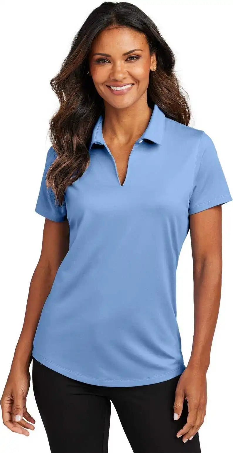 Port Authority Lk683 Ladies City Stretch Polo Swissblue