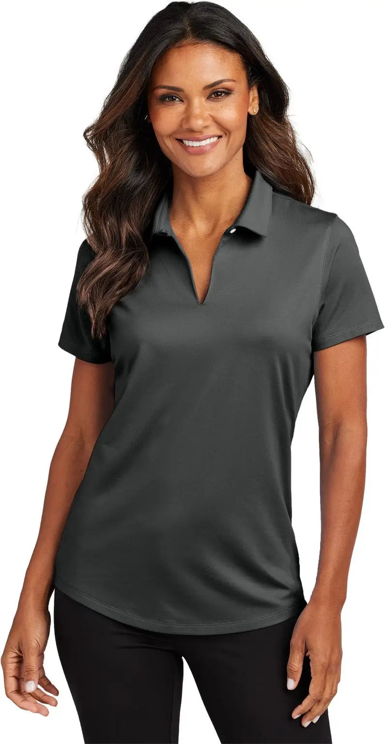 Port Authority Lk683 Women’s City Stretch Polo - Graphite