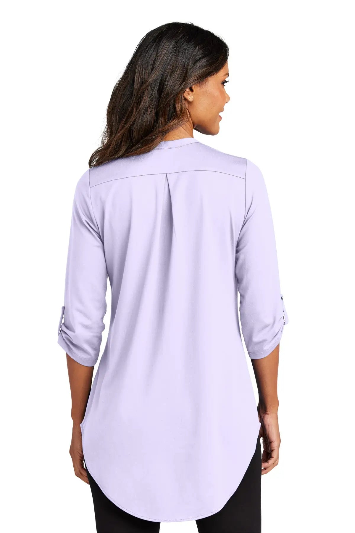 Port Authority Lk6840 Women’s City Stretch 3/4-sleeve Tunic - Bright Lavender